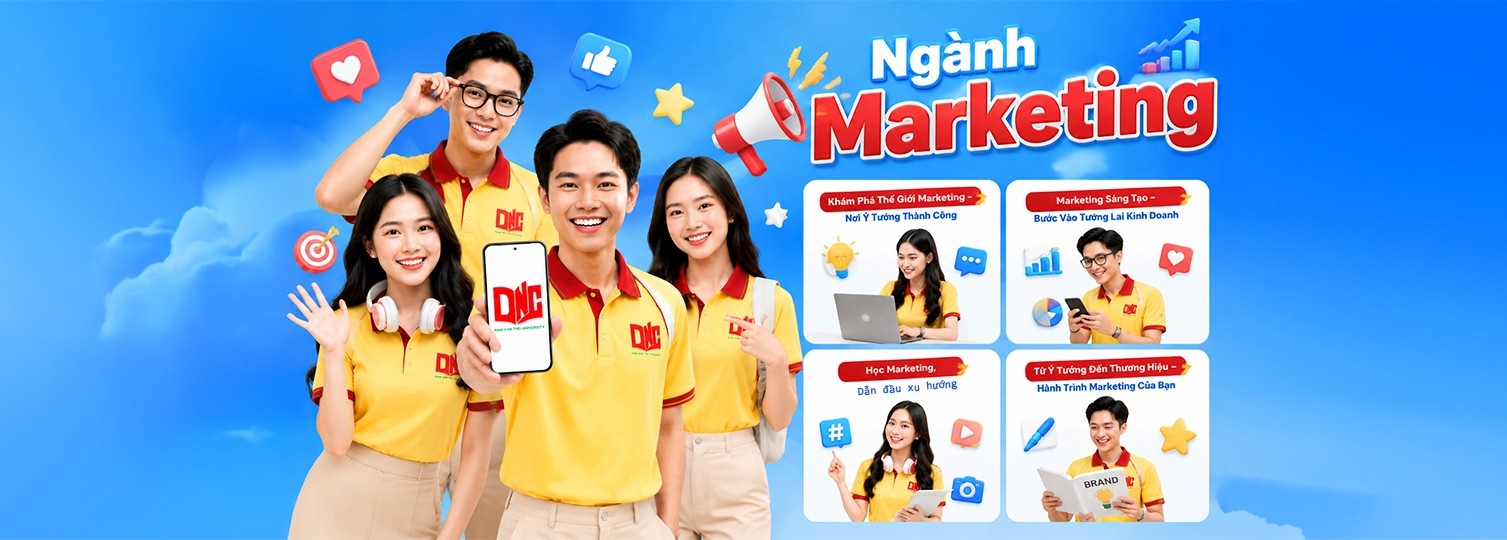 Ngành Marketing tại Trường Đại học Nam Cần Thơ học gì?