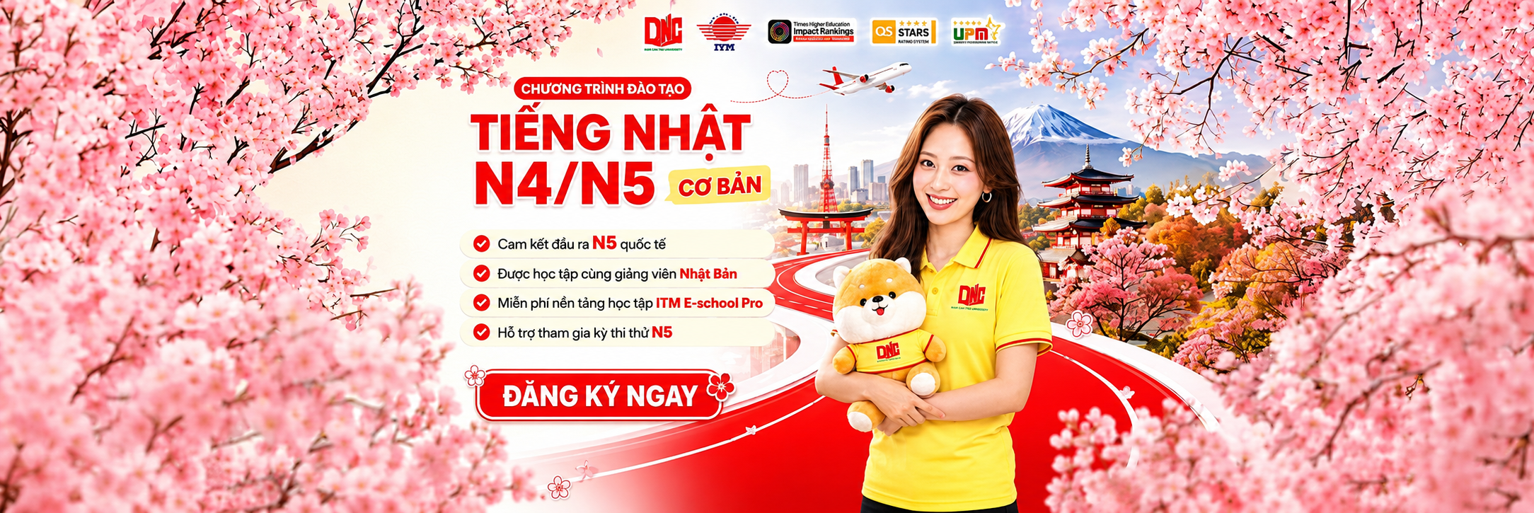 Trường Đại học Nam Cần Thơ mở khóa Tiếng Nhật N5/N4